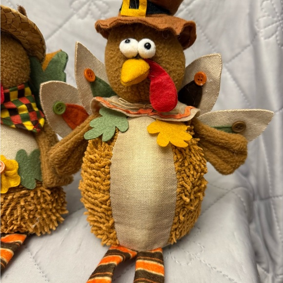 Festive Thanksgiving Turkey Plush Set - Picture 3 of 7